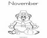 November Coloring Printable Pages Book Thankful Explore Info sketch template