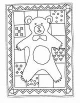 Quilt Coloring Pages Block Print Printable Getcolorings Color Sheet sketch template