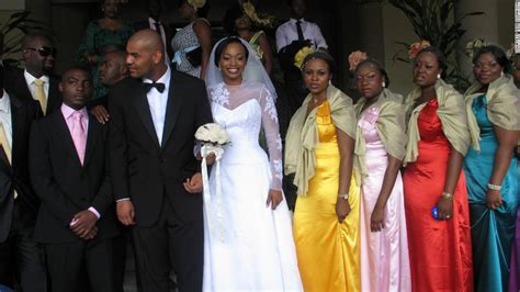 my big fat nigerian wedding inside lagos bridal boom cnn