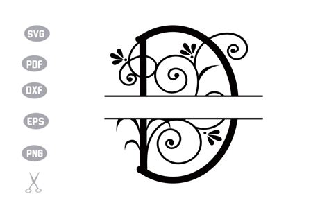 letter  monogram svg