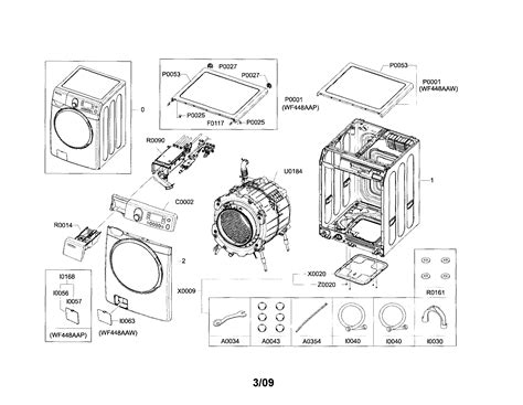 samsung washer parts model wfaapxac sears partsdirect