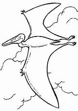 Quetzalcoatlus Coloring Pterodactyl Pterosaur Pages Tarbosaurus Flying Coloringpagesonly sketch template