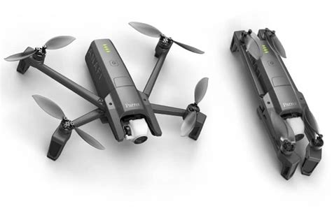 parrot introduces   portable  foldable drone   parrot anafi