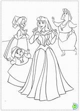 Coloring Sleeping Beauty Pages Printable Popular sketch template