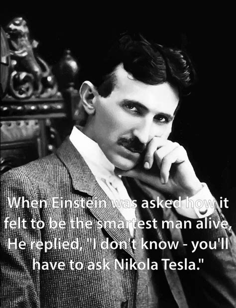 Nikola Tesla Quote Openclipart
