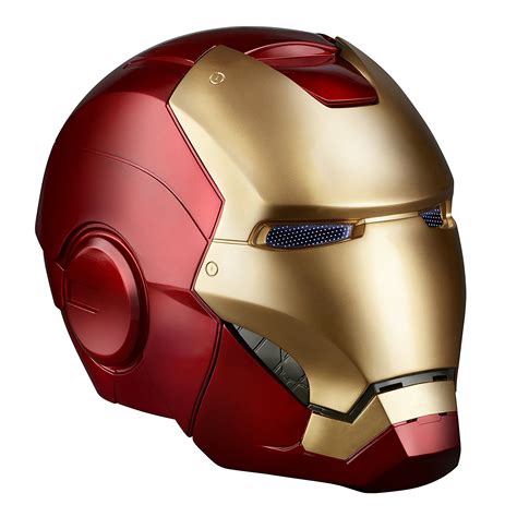 casco de iron man de marvel legends mundo superheroes