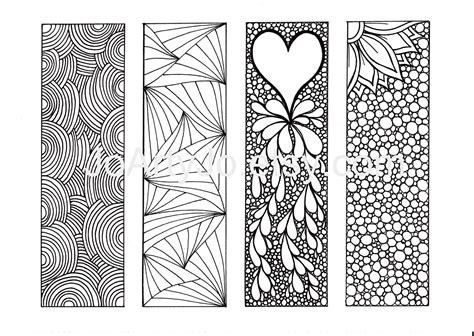 images  adult printable coloring bookmarks  printable
