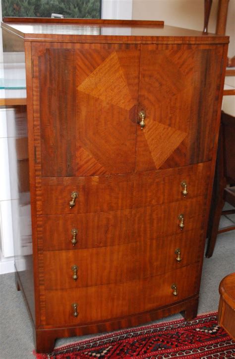 tribute  decor mahogany art deco chest  chest