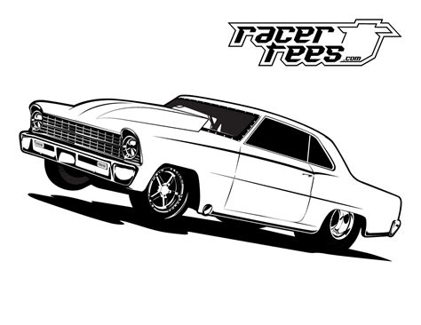 drag racing coloring book pages racer tees