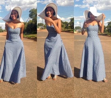 tswana simple and beautiful african print dresses african print