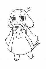 Undertale Toriel Pages Chibi Tuxedo Chan Coloring Betty Deviantart Drawings Template sketch template