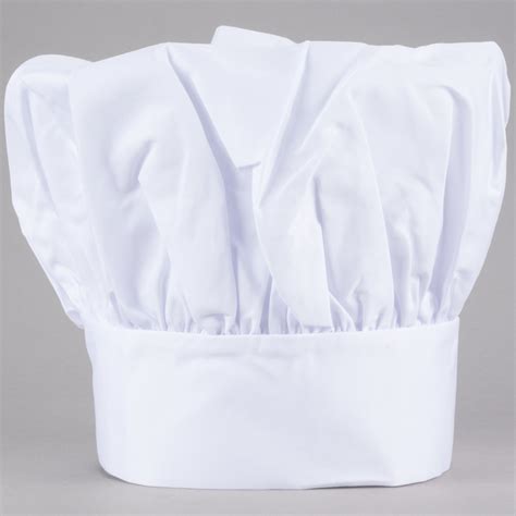 white chef hat