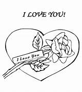 Coloring Pages Printable Kids Roses Adults Things Color Hearts Teenagers Print Say Fun Cute Older Clipart Colouring Mom Rose Clip sketch template