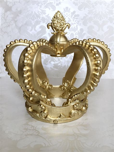 vintage gold crown cake topper gold crown cake topper king gold crown