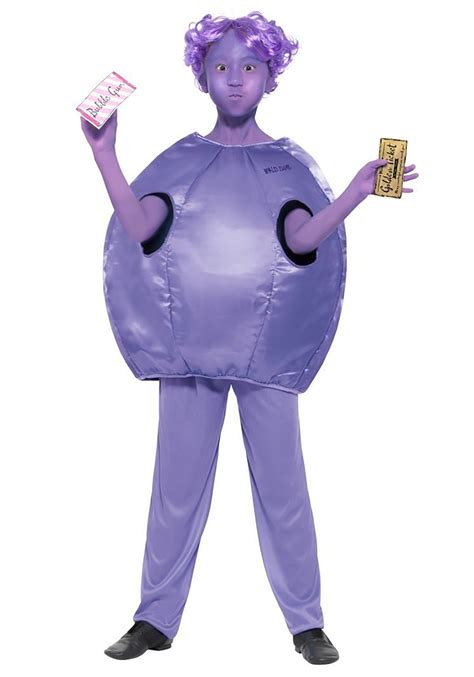 willy wonka kids violet beauregarde costume walmartcom walmartcom