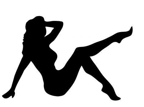 mudflap girl vector at collection of mudflap girl