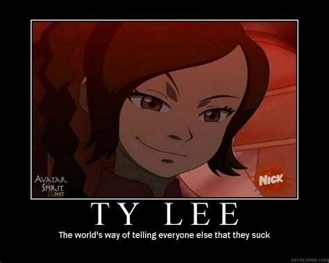 Avatar Ty Lee Quotes Quotesgram
