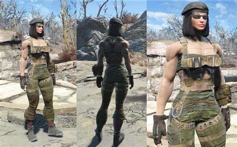 female muscle normal maps  jane bod body replacer fallout mod mod