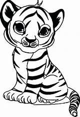 Tiger Tigers sketch template