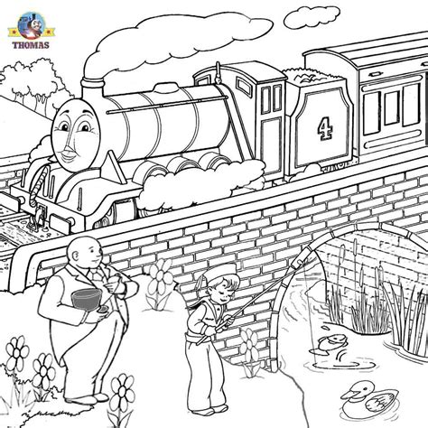 coloring thomas  friends clipart printable pictures