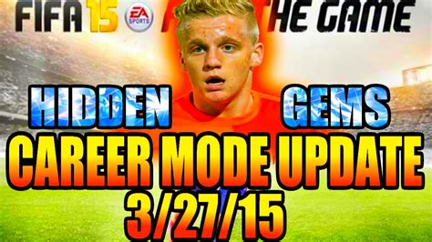fifa  career mode update  ajax wonderkin van de beek added youtube