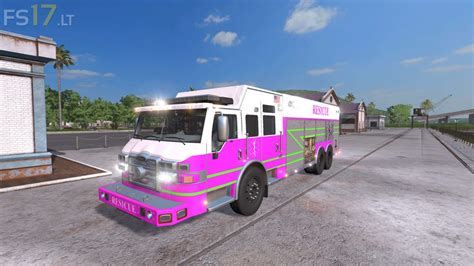 rescue fire truck   fs mods