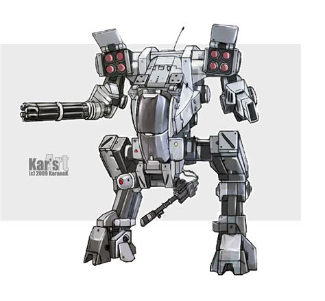 Assault Mech Ii By Karanak On Deviantart Mech Battle Robots