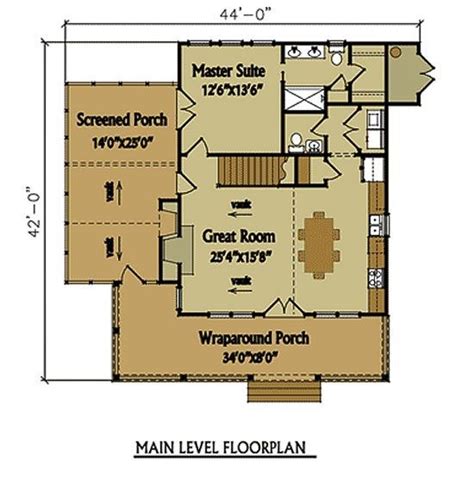 unique  bedroom house plans wrap  porch  home plans design