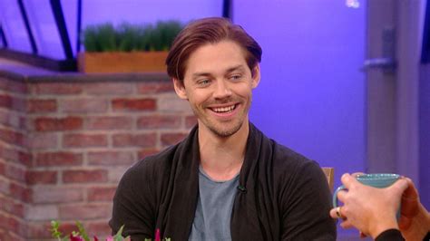 the walking dead s tom payne says he cried after cutting off his long hair for prodigal son