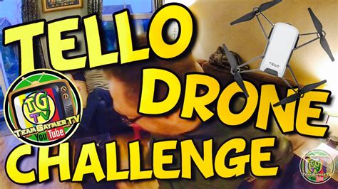 tello drone challenge youtube