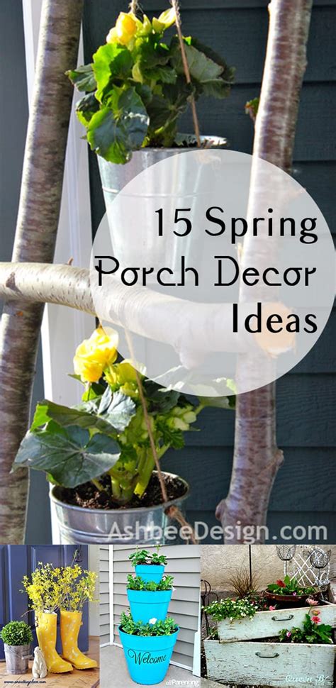 spring porch decor ideas   build