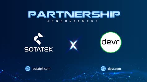 partnership announcement sotatek  devr global blockchain