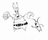 Plankton Coloring Mr Pages Crabb Print Drawing Netart Getcolorings Color Getdrawings sketch template