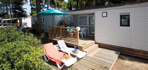 mobile home rentals   star camping mobile home  equipped tents