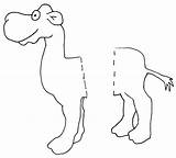 Camel Sally Template Clipart Pattern Craft Preschool Mask Crafts Coloring Board Kids Felt Templates Ride School Flannel Body Parts Make sketch template