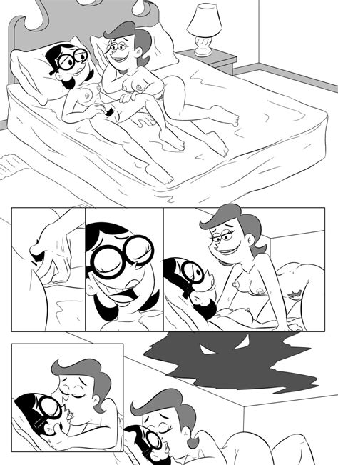 rule 34 breasts comic female glasses happy sex kiss kissing