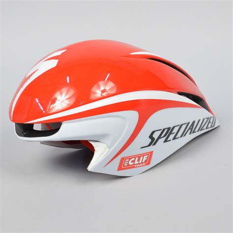 specialized tt aero helmet ml redwhite time trial triathlon race pro case ebay