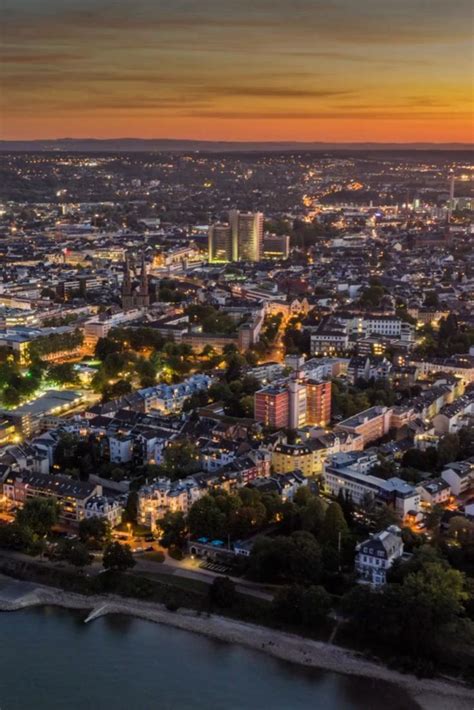 bonn ist eine schoene stadt video sonnenuntergang bilder