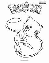 Pokemon Mew Coloring Pages Pokémon Printable Print Color Fun Super Book sketch template