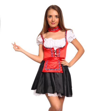 oktoberfest bavarian beer girl german wench maid party costume fancy