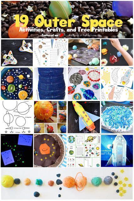 exploring outer space activities crafts   printables