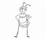Bee Movie Coloring Pages Barry Benson Bees Drawing Laborious Story Kids Getdrawings Getcolorings Trulyhandpicked Prints sketch template