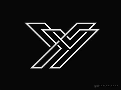 yy logo design dribbble logo