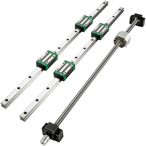 miniature rail lineaire guide hgr  mm rails  roulements lineaires cnc ebay