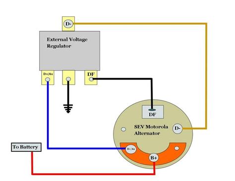 wire voltage regulator wiring diagram