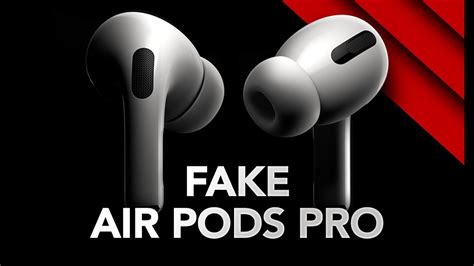 fake air pods pro im test taeuschend echt youtube