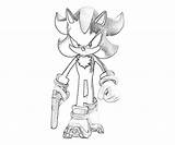Shadow Hedgehog Sonic Coloring Pages Generations Pistol Printable Color Getcolorings Surfing Print Comments sketch template
