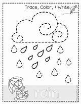 Weather Tracing Preschool Worksheets Pages Preschoolmom sketch template
