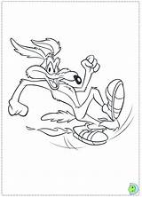Coyote Coloring Wile Pages Dinokids Drawing Looney Tunes Close Drawings Printable Getcolorings sketch template