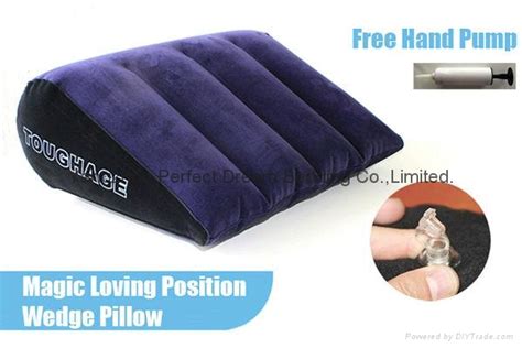 Cozy Feel Sex Pillow Triangle Soft Inflatable Portable For Couples